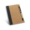 Caderno B6 espiral com folhas lisas - Image 5